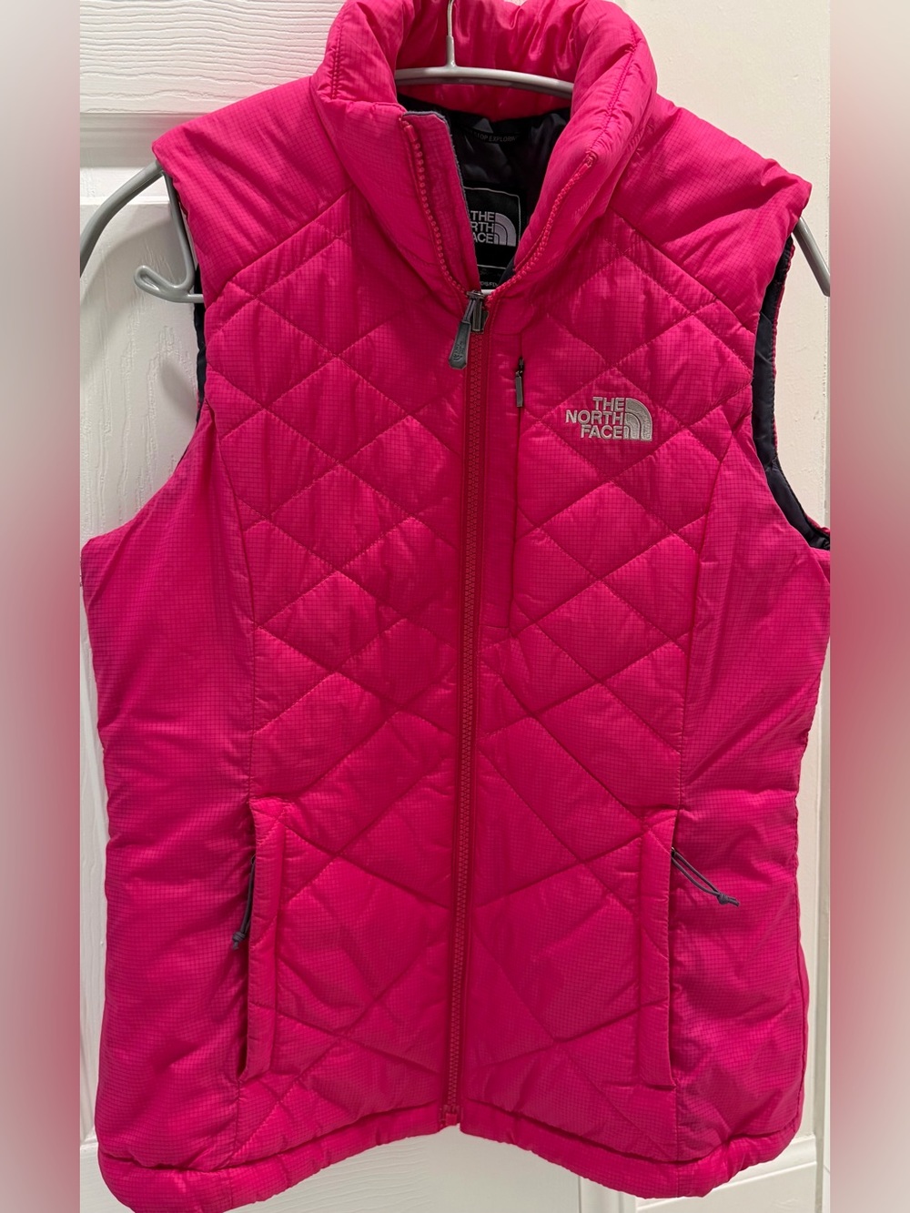 The North Face Women’s Pink Insulated Quilted Vest